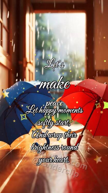 Let’s make peace: Two Umbrellas Reconcile