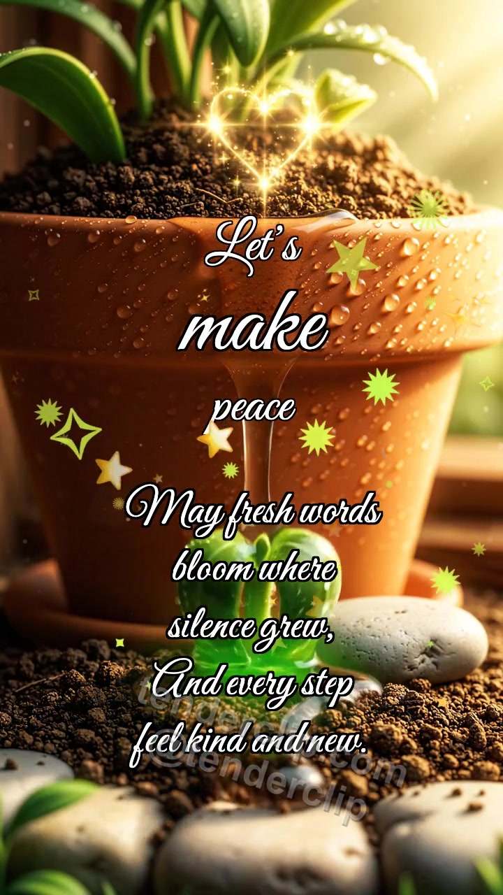 Let’s make peace: Seed Opens Path