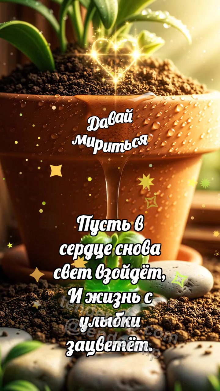 Давай мириться: Семечко открывает тропинку