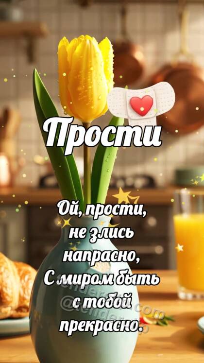 Прости: Пластырь для вазочки
