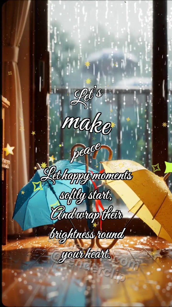 Let’s make peace: Two Umbrellas Reconcile