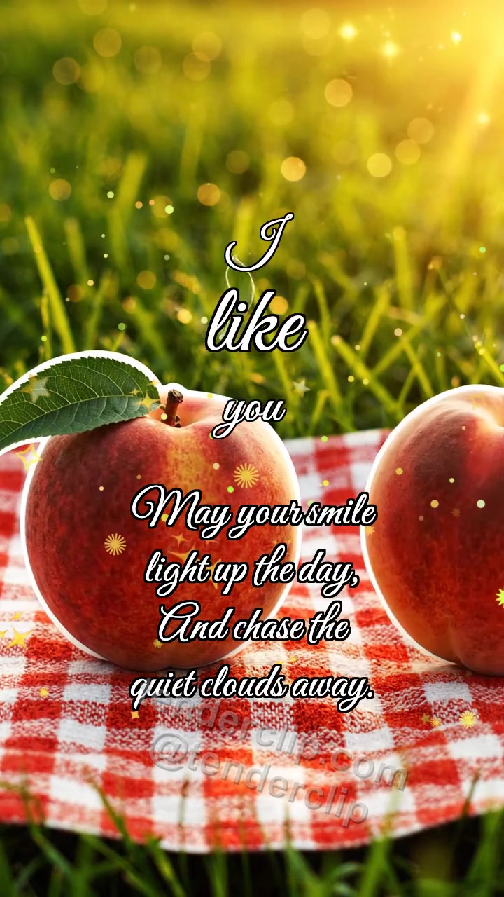 I like you: Peach Rolls Closer