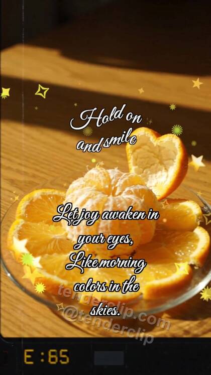 Hold on and smile: Orange Wakes Sun
