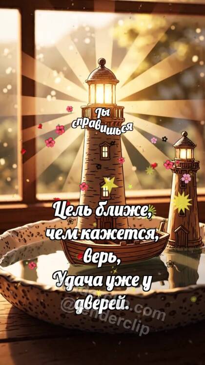 Ты справишься: Маяк зовёт лодочку