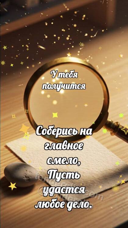 У тебя получится: Лупа собирает свет