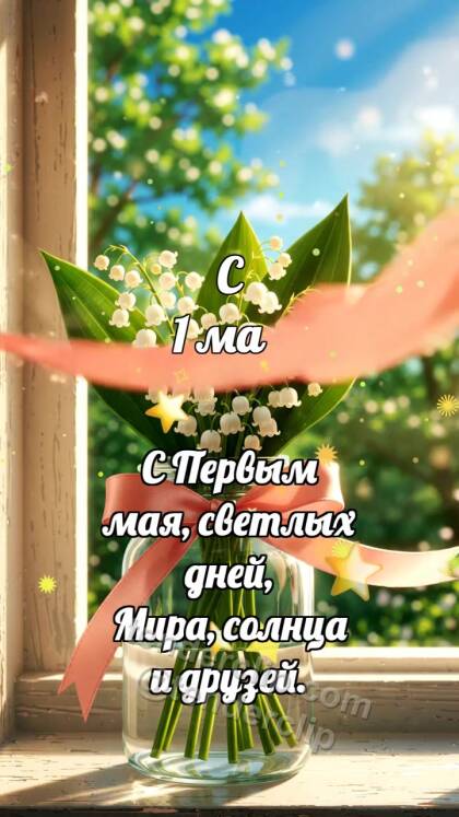 С 1 мая: Ландыш качает ленту