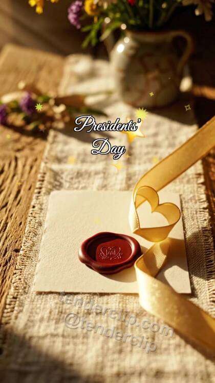Presidents’ Day: Seal Warms Ribbon