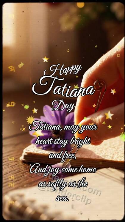 Happy Tatiana Day: Hairpin Holds Violet