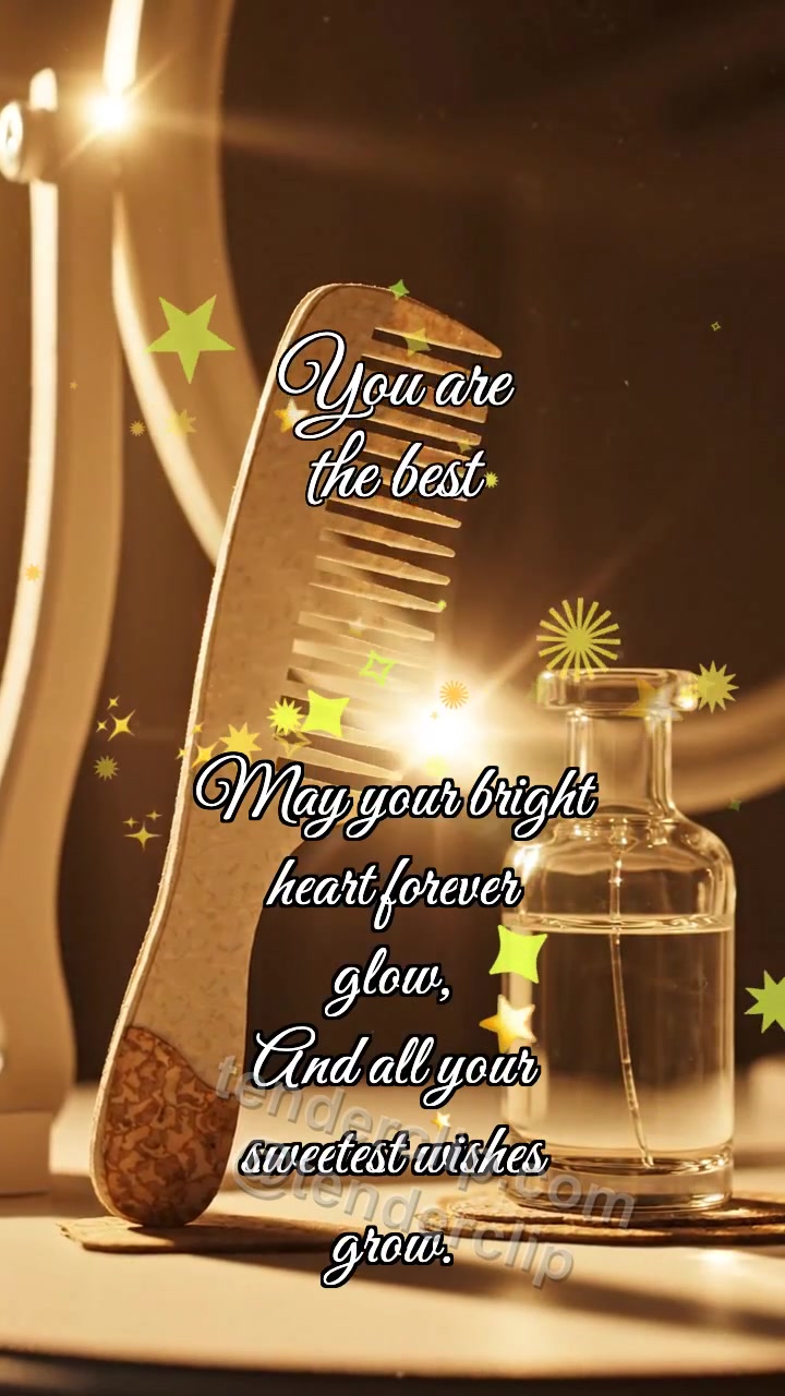 You are the best: Comb Gives Glint