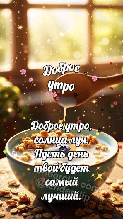 Доброе утро: Гранола встречает ягоду