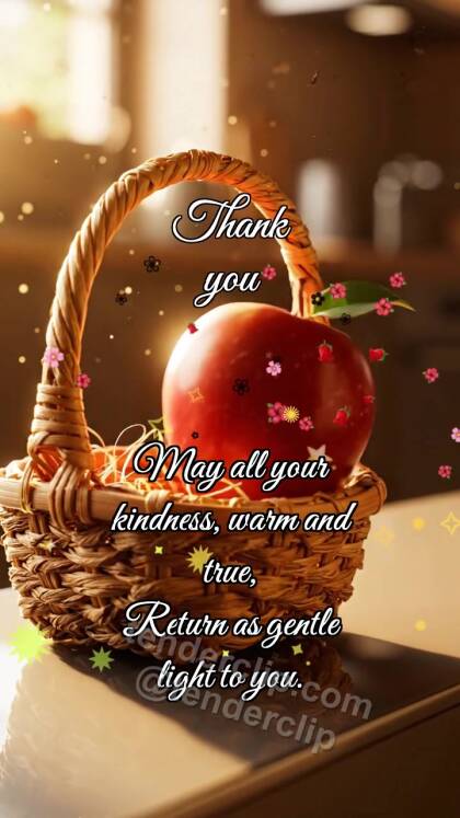 Thank you: Basket Accepts Apple