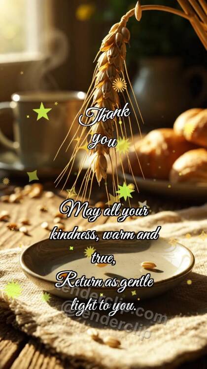 Thank you: Wheat Gives Grain