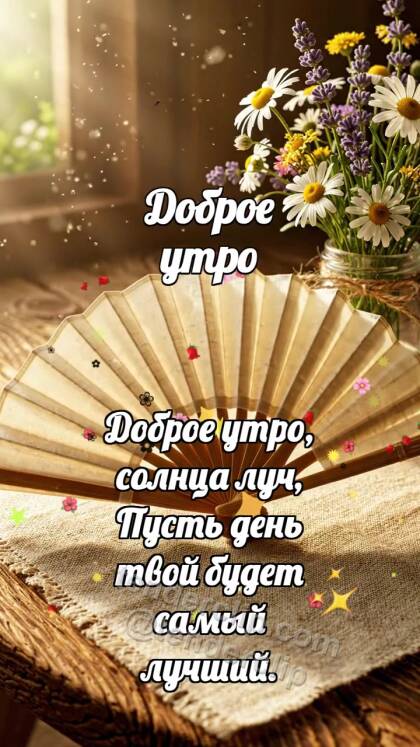 Доброе утро: Веер открывает утро