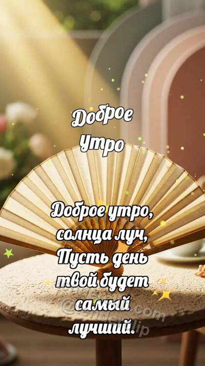 Доброе утро: Веер открывает утро