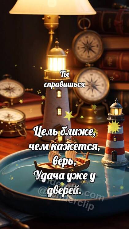 Ты справишься: Маяк зовёт лодочку