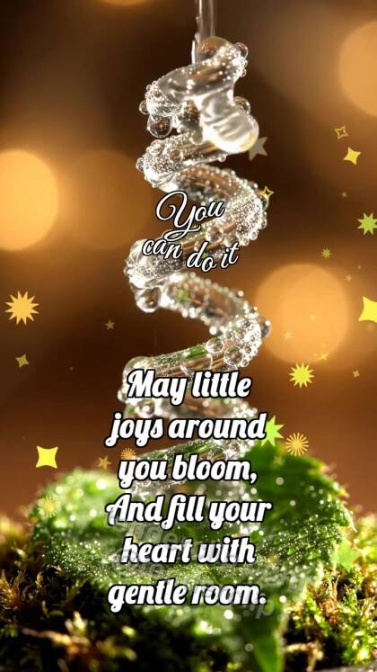You can do it: Glass Spiral Threads Dewdrops