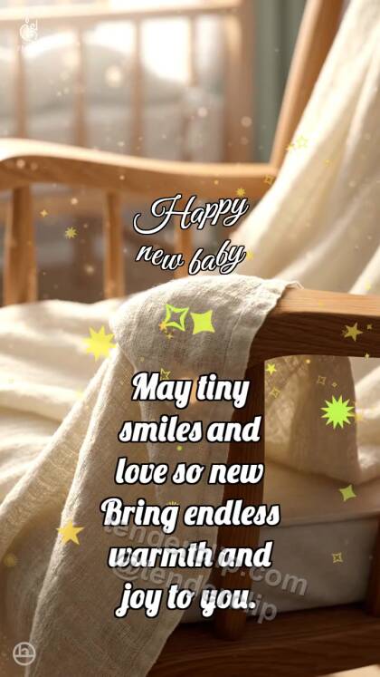 Happy new baby: Muslin Corner Catches Warmth