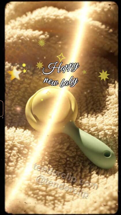Happy new baby: Rattle Hides Sunbeam