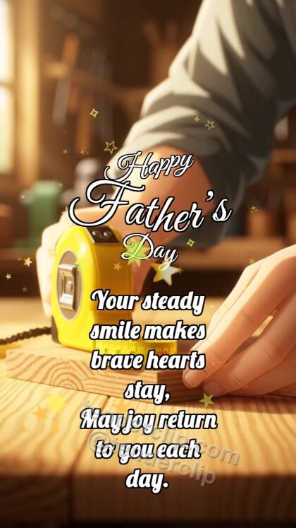 Happy Father’s Day: Tape Measure Hugs Board