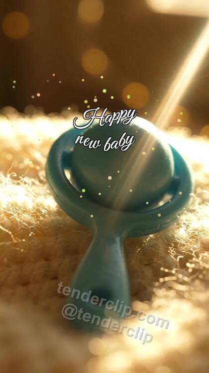 Happy new baby: Rattle Hides Sunbeam