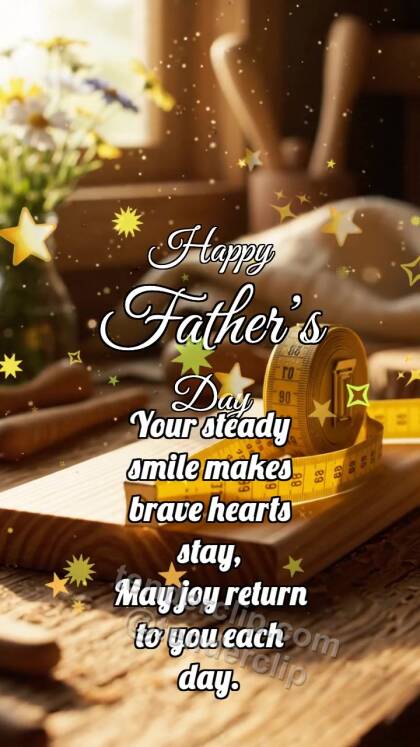 Happy Father’s Day: Tape Measure Hugs Board