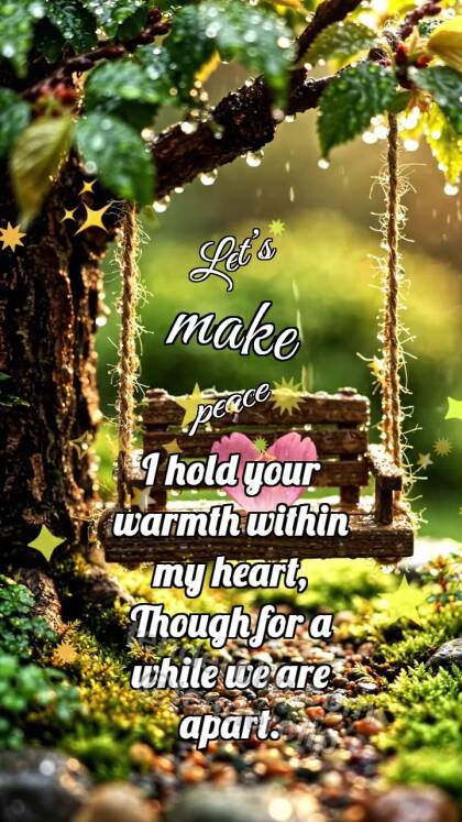 Let’s make peace: Swing Waits Breeze