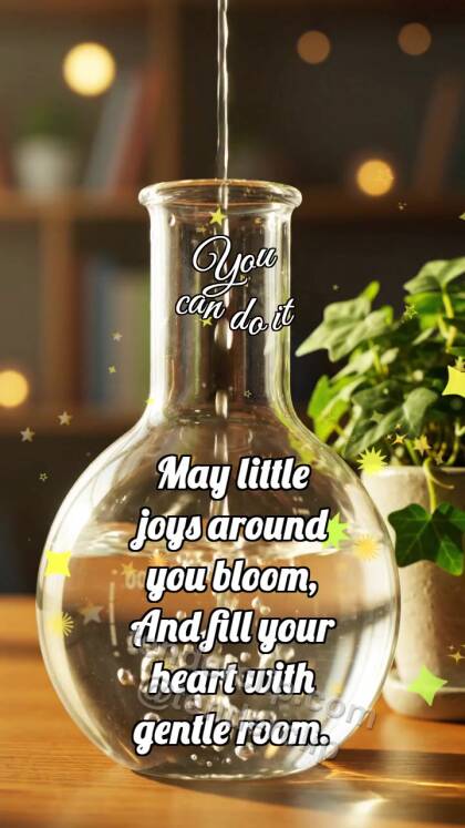 You can do it: Drops Fill Flask