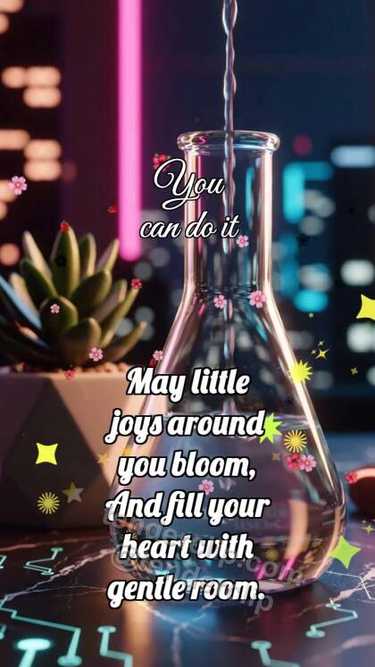 You can do it: Drops Fill Flask