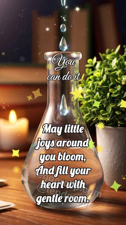 You can do it: Drops Fill Flask