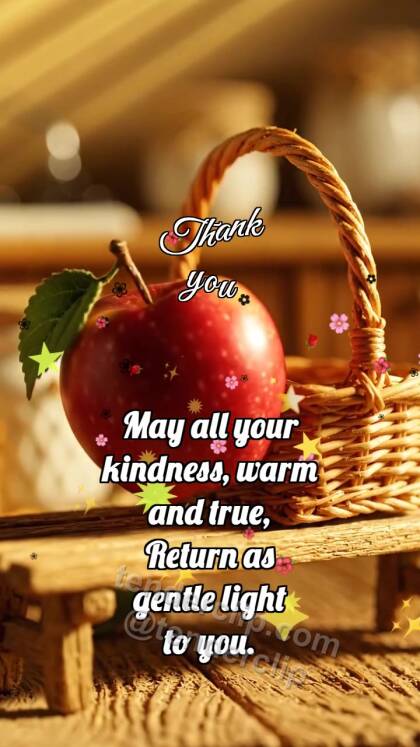 Thank you: Basket Accepts Apple
