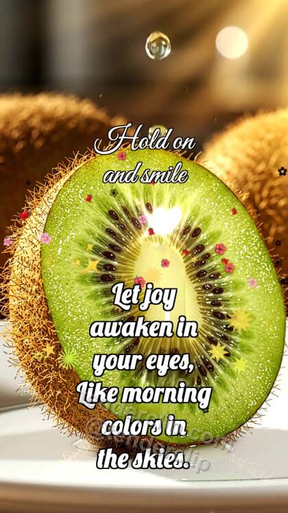 Hold on and smile: Kiwi Catches Drop