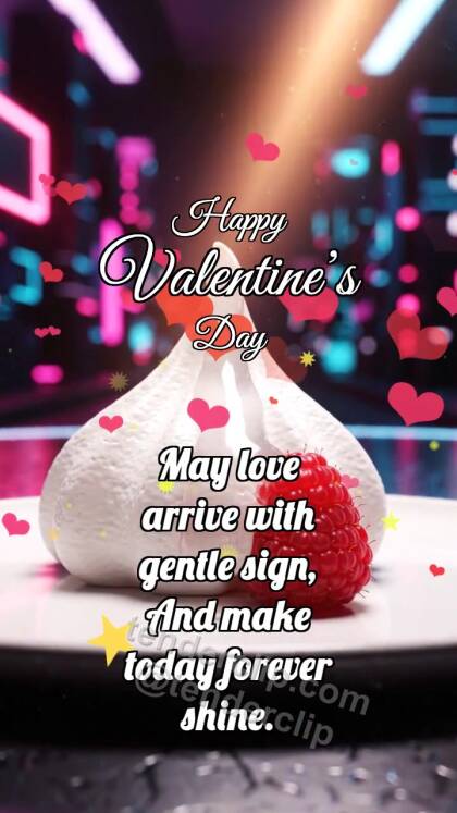 Happy Valentine’s Day: Meringue Melts Heart