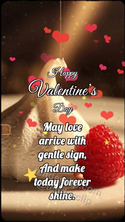 Happy Valentine’s Day: Meringue Melts Heart