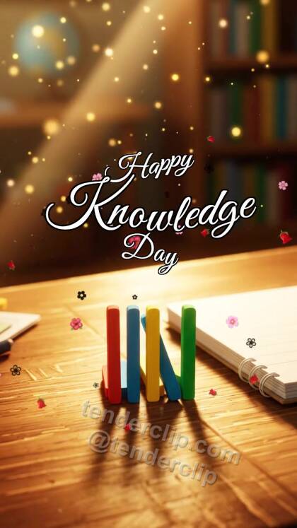 Happy Knowledge Day: Counting Sticks Catch Ray