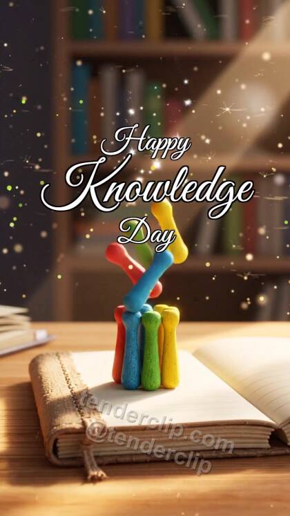 Happy Knowledge Day: Counting Sticks Catch Ray