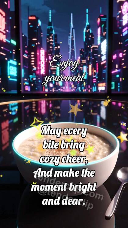 Enjoy your meal: Porridge Welcomes Nut