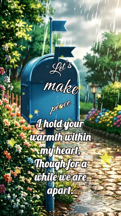 Let’s make peace: Mailbox Waits Quietly