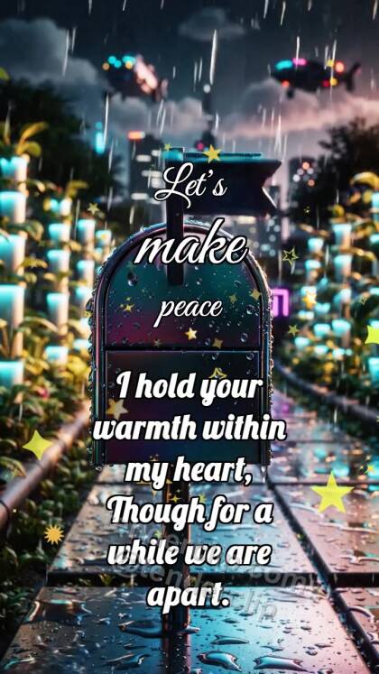 Let’s make peace: Mailbox Waits Quietly