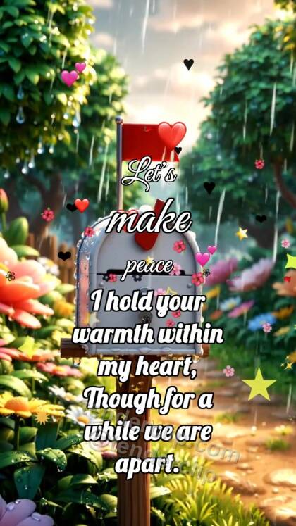 Let’s make peace: Mailbox Waits Quietly
