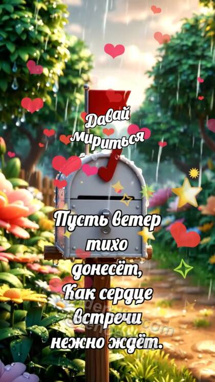 Давай мириться: Почтовый ящик ждёт