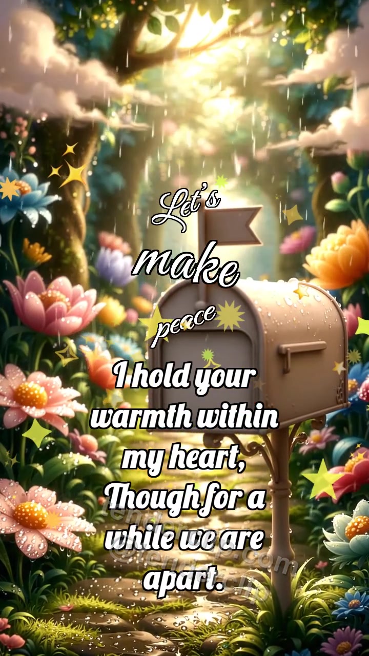 Let’s make peace: Mailbox Waits Quietly