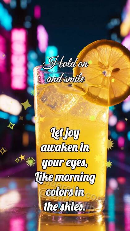 Hold on and smile: Lemonade Catches Bubble
