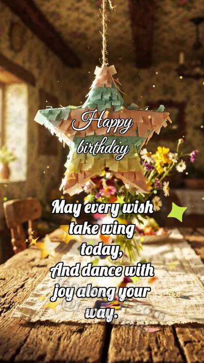 Happy birthday: Piñata Drops Confetti