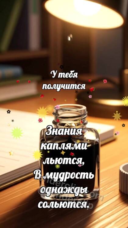 У тебя получится: Чернильница ловит каплю