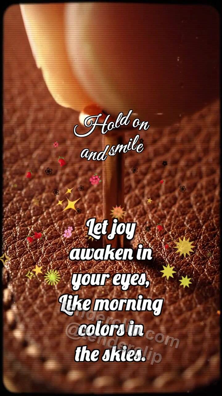 Animated greeting card about Hold on and smile: Copper Rivet Settles