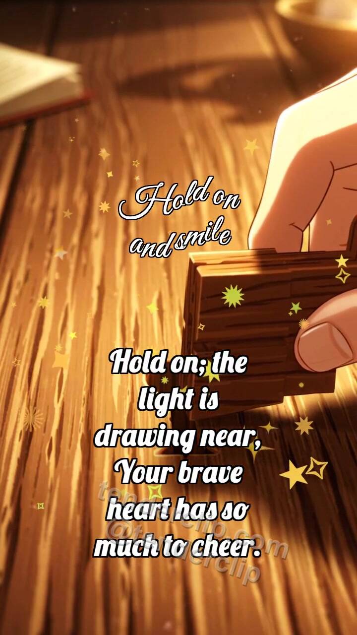 Animated greeting card about Hold on and smile: Keyway Welcomes Wedge