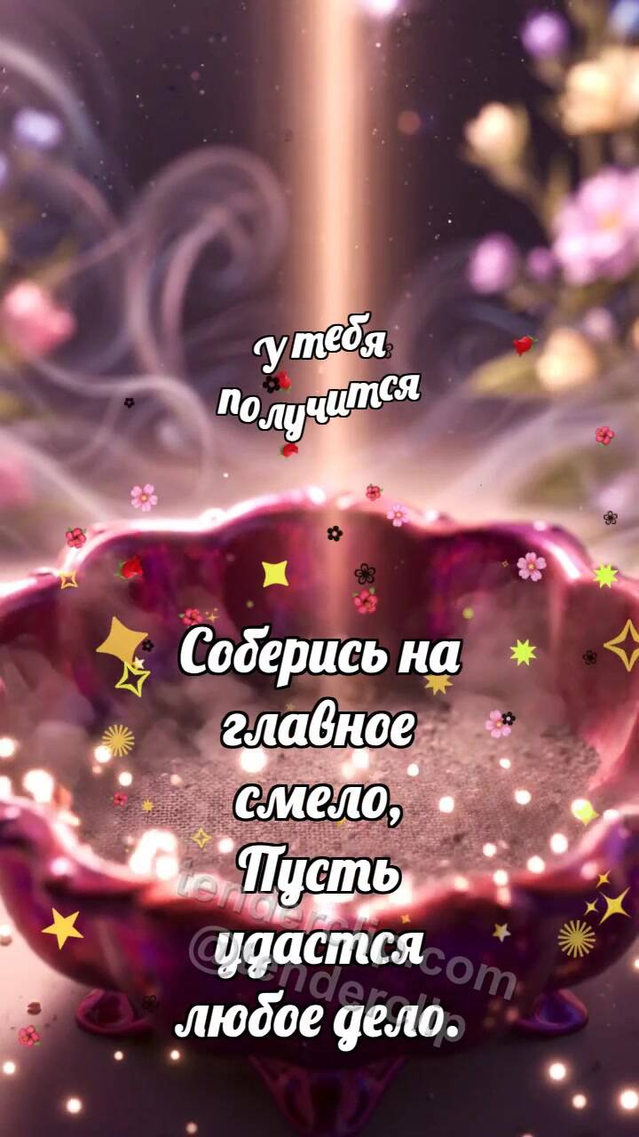 Анимационная открытка на тему У тебя получится: Гранатовый сортировщик выбирает искру