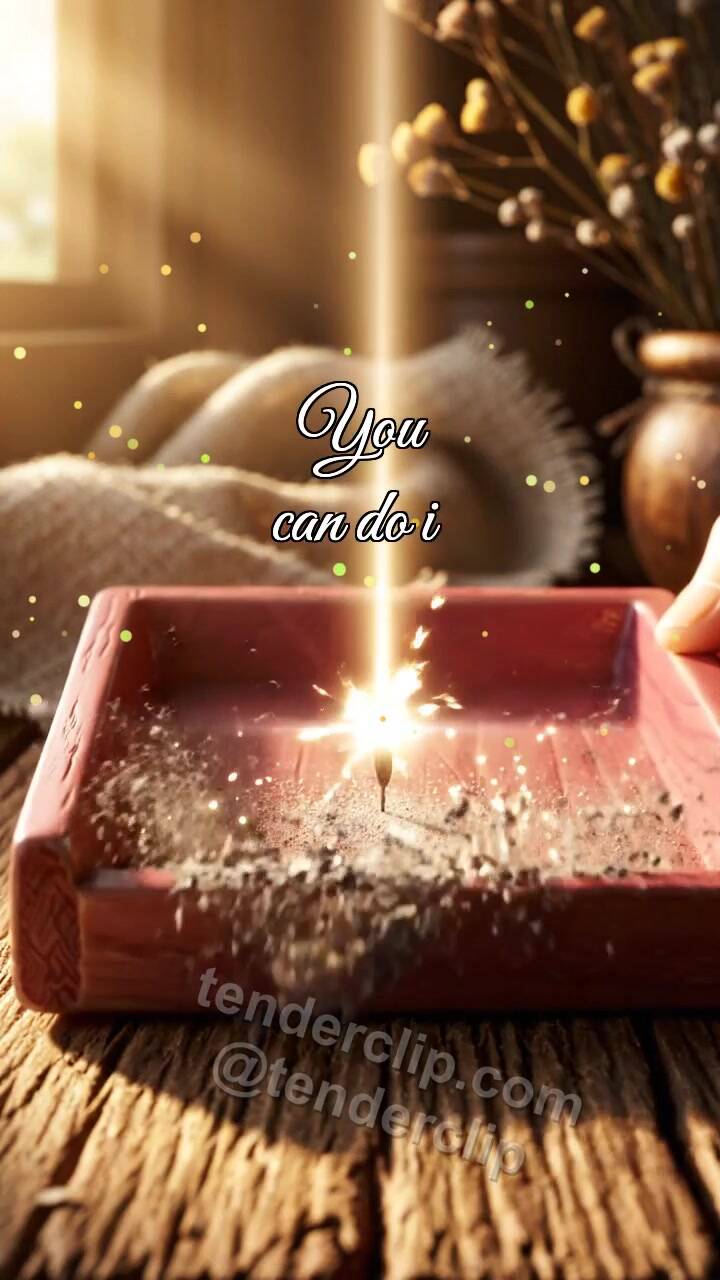 Animated greeting card about You can do it: Pomegranate Sorter Picks Spark