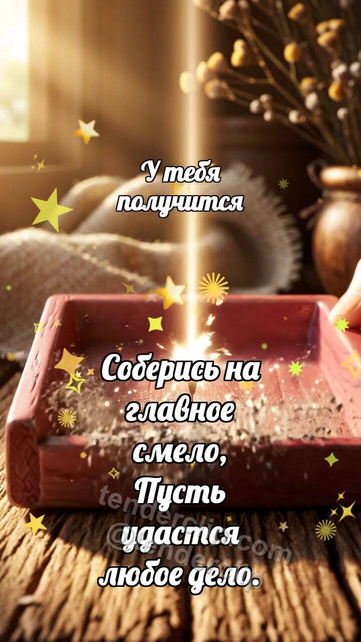 Анимационная открытка на тему У тебя получится: Гранатовый сортировщик выбирает искру