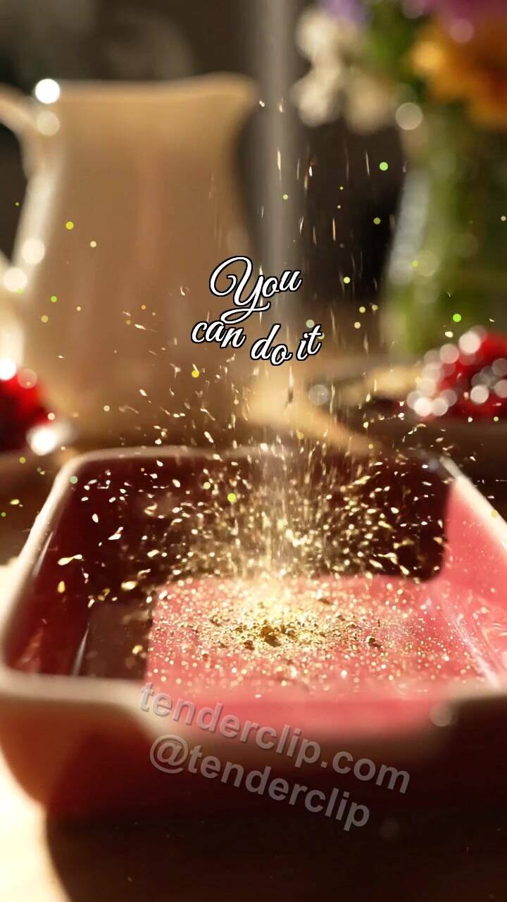 Animated greeting card about You can do it: Pomegranate Sorter Picks Spark